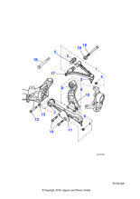 JFX11205E - Jaguar Locking nut