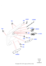 LR135010 - Land Rover Cover - Door Switch