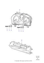 YAC502930PUY - Land Rover Instrument Cluster - Dash