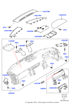 LR122731 - Land Rover Cover - Windshield Defrost