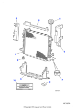 XR82808 - Jaguar Deflector shield