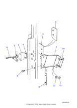 MWC1736 - Land Rover Bracket Support