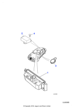 XR81688 - Jaguar Rain sensor module