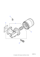 LPW100180L - Land Rover Cartridge-engine oil filter