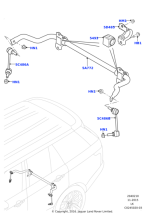 LR033238 - Land Rover Insulator