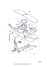 NJC5908GG - Jaguar Fuel tank