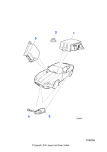 C2C30970 - Jaguar Airbag sensor