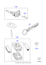 LR024070 - Land Rover Remote Control System