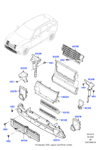 LR137976 - Land Rover Deflector - Air