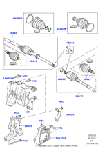 LR134609 - Land Rover Shaft And CV-Joint