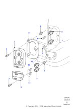 XFM500020 - Land Rover Holder - Bulb - Single-Pole