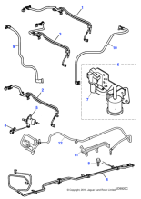 XR852059 - Jaguar Purge hose