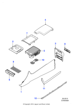 T4N32887 - Jaguar Console panel