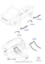 LR129282 - Land Rover WIRE - INTERIOR LIGHTING