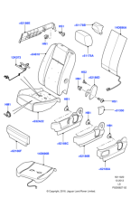 LR015065 - Land Rover Valance - Seat Cushion