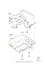 LR101873 - Land Rover SHIELD - BATTERY CHARGER