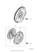 JD61086010 - Jaguar Flange bolt