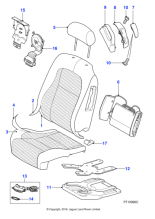 C2C24157 - Jaguar Lumbar support