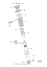 T2R13317 - Jaguar Shock absorber