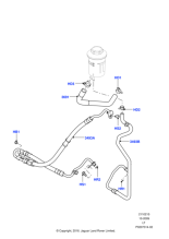 LR016204 - Land Rover Hose