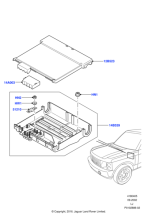 YYH000320 - Land Rover Nut