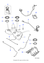 C2P3605 - Jaguar Fuel pump