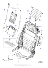 C2P5118 - Jaguar Squab suspension spring