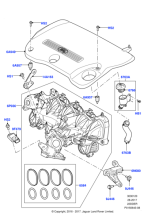 LR006680 - Land Rover Manifold - Inlet