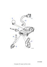 C2C35517 - Jaguar Ambient sensor bracket