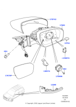 LR060143 - Land Rover Mirror