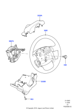 LR058058 - Land Rover Wheel - Steering