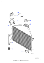 XR853523 - Jaguar Condenser