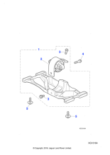 C2C36871 - Jaguar Bolt and washer