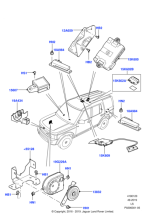 LR053823 - Land Rover Siren - Anti-Theft Alarm System