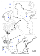 T2H16328 - Jaguar Vacuum pipe