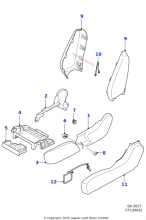 T2R27919PVJ - Jaguar Mechanism cover