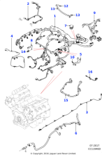 T2P1761 - Jaguar Fan link harness