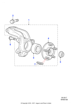 C2S50885 - Jaguar Wheel stud