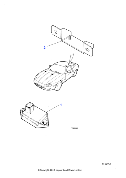 LJA1975AD - Jaguar Accelerometer | Jaguar Land Rover Classic Parts
