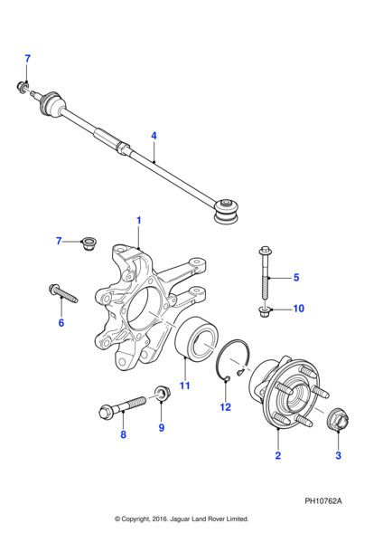 C2Z2200 - Jaguar Wheel hub | Jaguar Land Rover Classic Parts