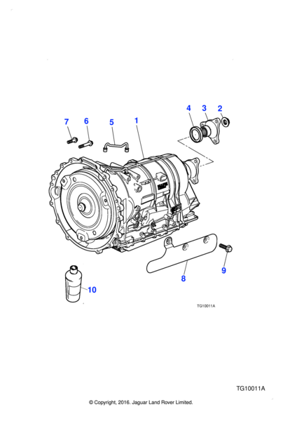C2C27747 - Jaguar Automatic gearbox | Jaguar Land Rover Classic Parts