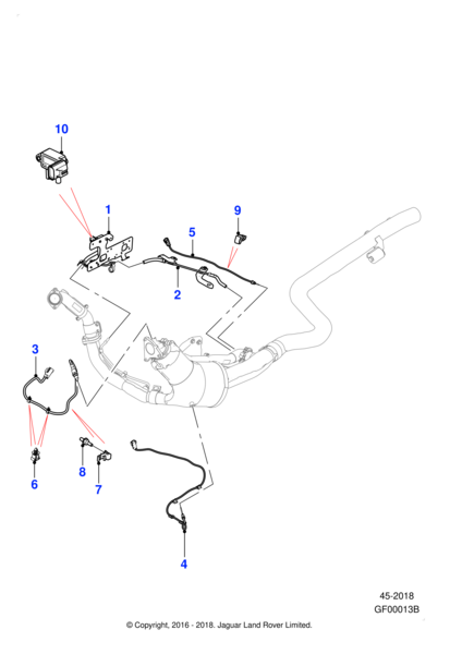 T4A10762 - Jaguar Oxygen sensor | Jaguar Land Rover Classic Parts