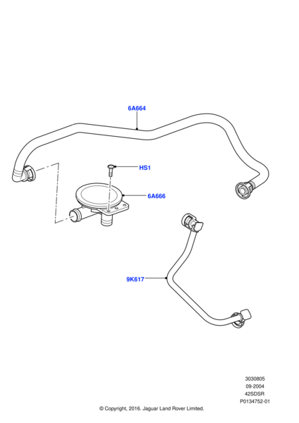 4663372 - Land Rover Tube - Breather | Jaguar Land Rover Classic Parts