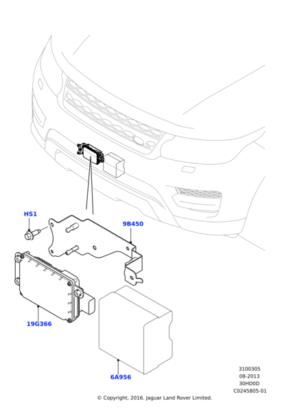LR062658 - Land Rover Sensor | Jaguar Land Rover Classic Parts