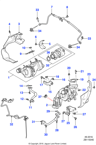 C2Z9794 - Jaguar Drain tube | Jaguar Land Rover Classic Parts