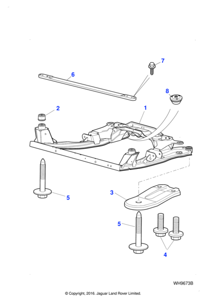 C2S26196 - Jaguar Insulator | Jaguar Land Rover Classic Parts