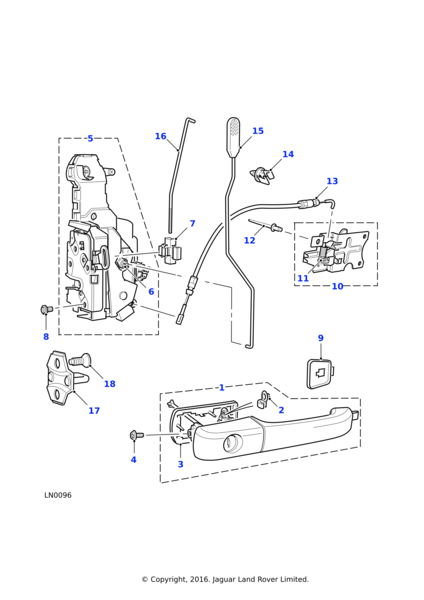 BYC100200 - Land Rover Clip-linkage | Jaguar Land Rover Classic Parts