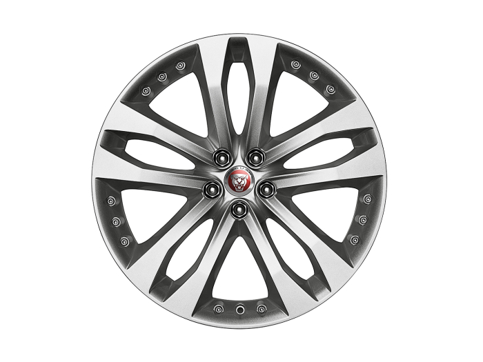 Alloy Wheel - 20" Style 5039, 5 split-spoke, Rear