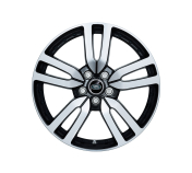 Alloy Wheel - 20" 5 Split-Spoke, 'Style 510', with Diamond Turned and Gloss Black finish