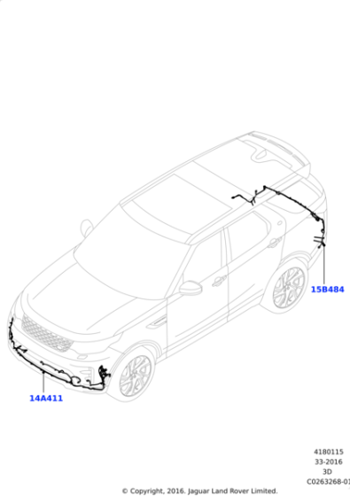 LR102291 - Land Rover Wire